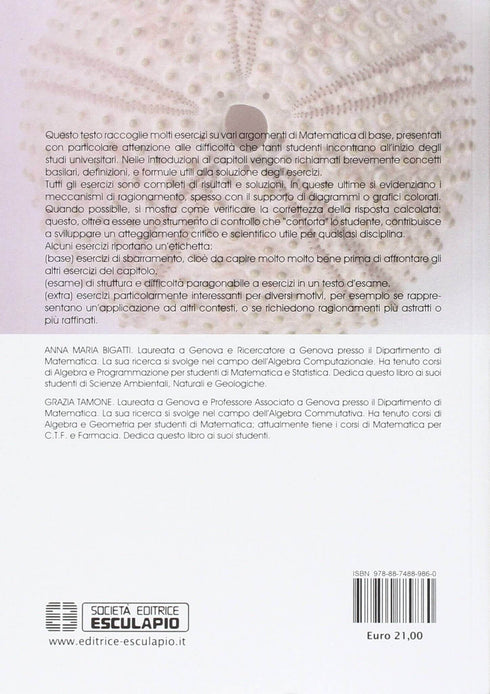 BIGATTI TAMONE - Matematica di base